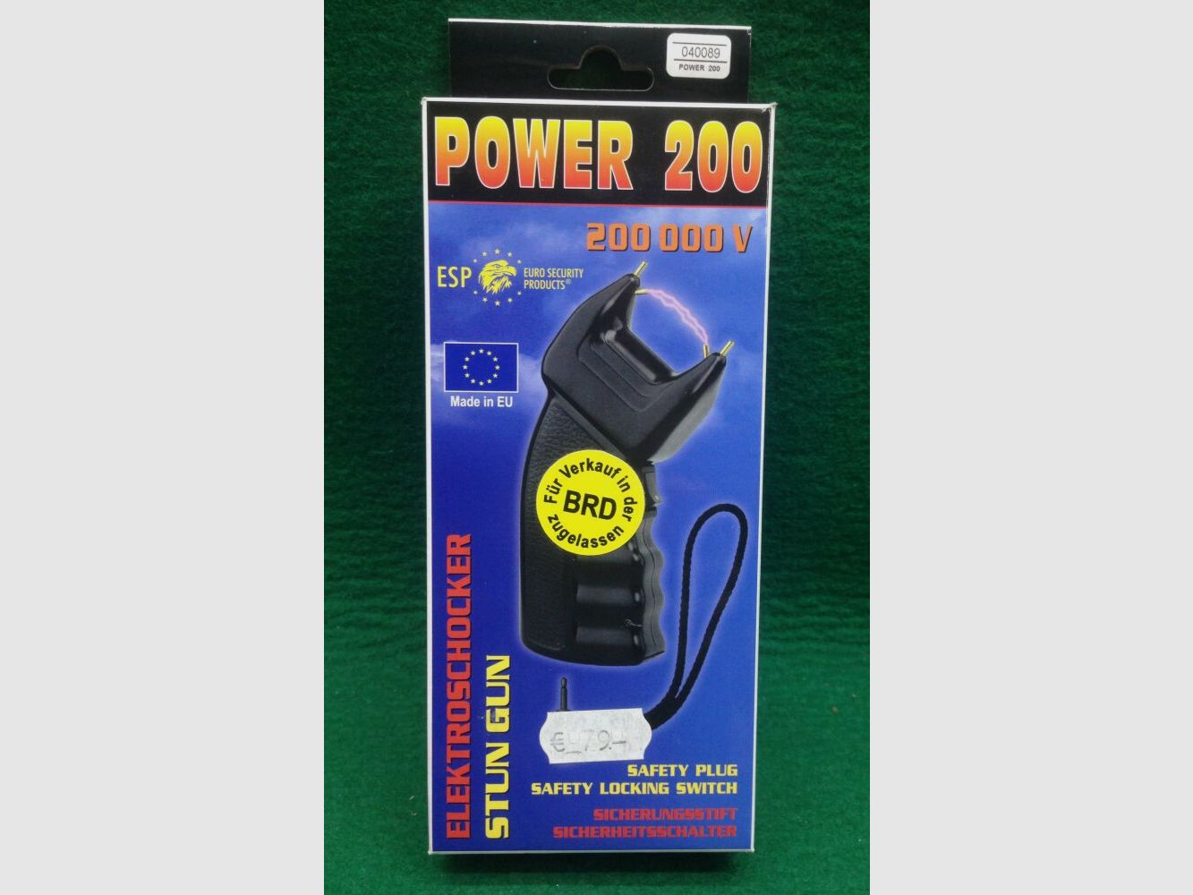 Potenza 200	 Storditore elettrico 200 000 Volt, immagine 2 di 5