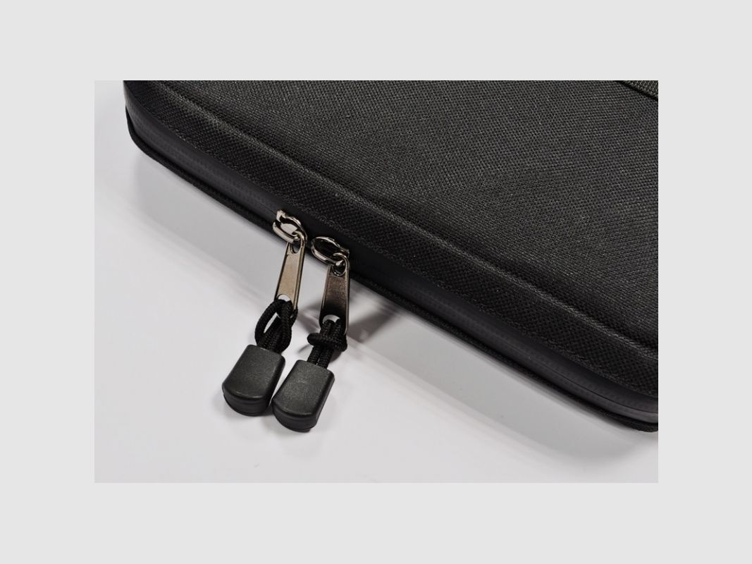 Doppeltasche für Waffen O'Guns aus schwarzem Cordura Maße: 32cm x 22,5cm x 6cm, Bild 5 von 5