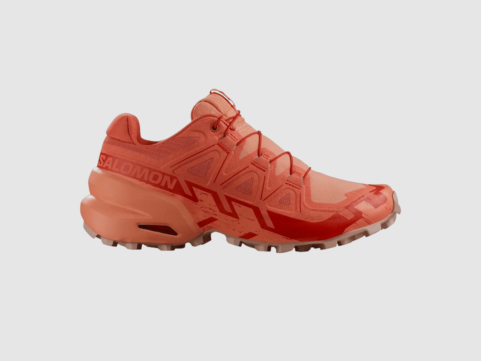 SALOMON – DAMES – SPEEDCROSS 6 W Emberglow / Fusion Coral / Flame Scarlet, afbeelding 1 van 6