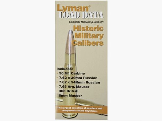 Livre de rechargement anciens calibres militaires