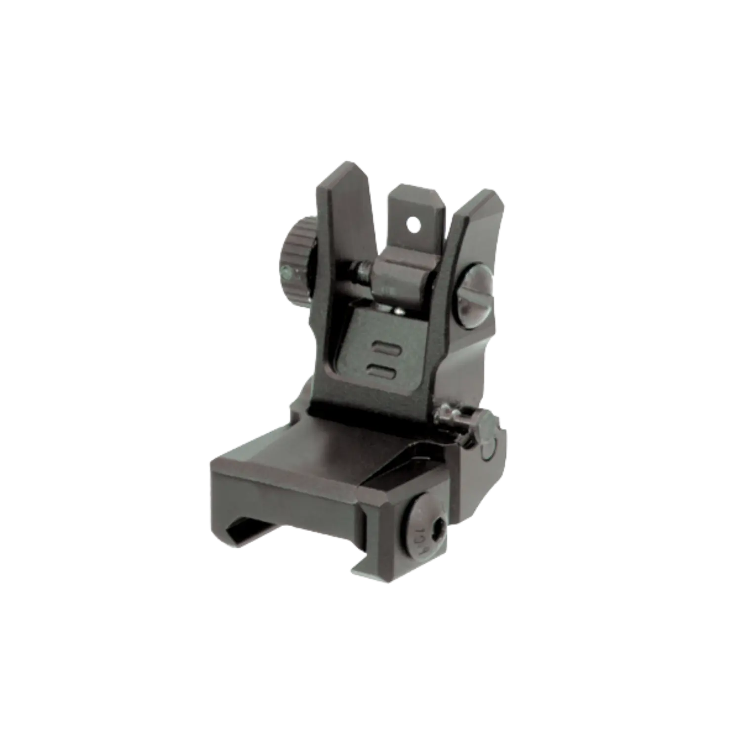 Visée Arrière Pliable UTG à Profil Bas avec Ouverture Double