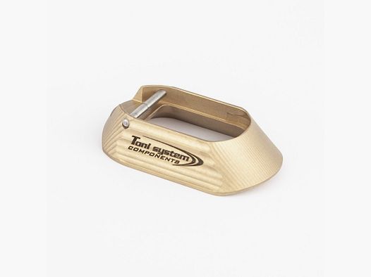 Open magwell in brass for Bul Sas II