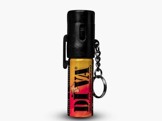 SPRAY ANTIAGGRESSIONE DEFENCE SYSTEM DIVA BASE ML.15 GIALLO/ROSSO