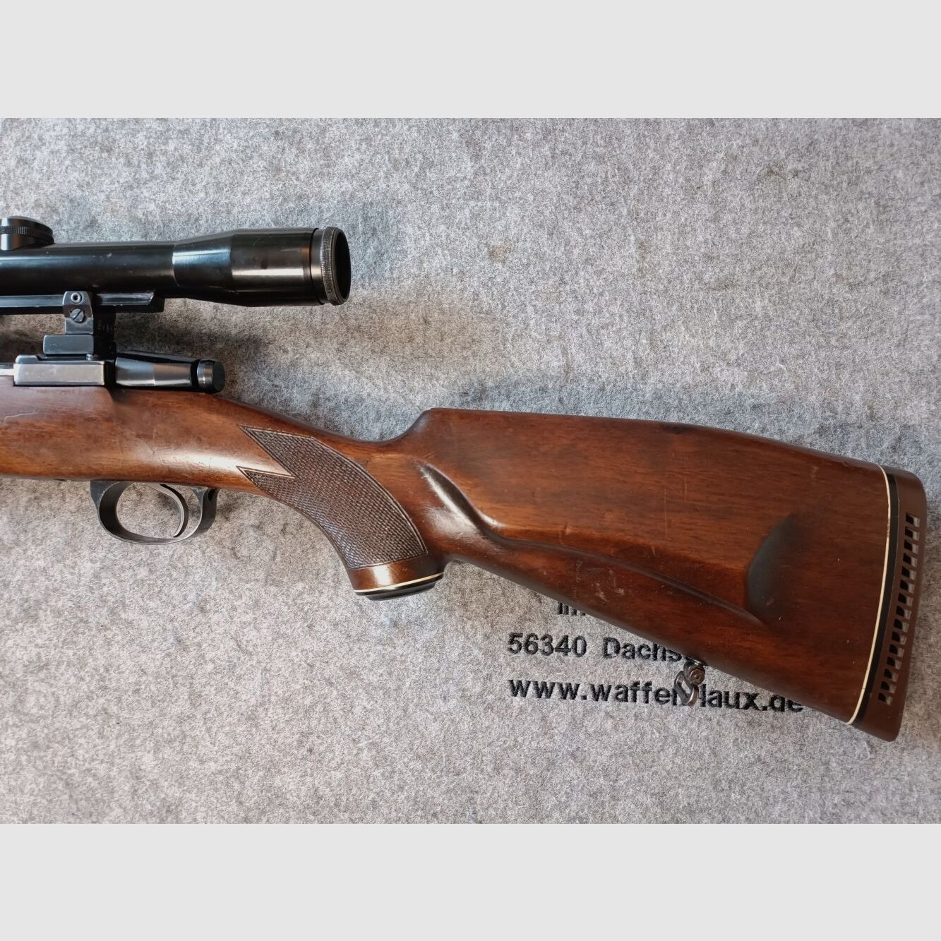 RWS Mod. M. 98 with ZF S&B 8x56 & hand tension with top trigger!