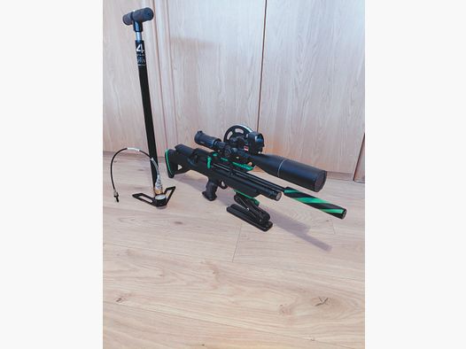 !!!Zarezerwowane!!!Kadzidło hw100 Bullpup z Hawke Sidewinder 8-32 FT