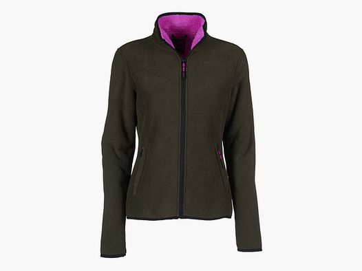 Women's Reversible Fleece Jacket Dubbed 21005