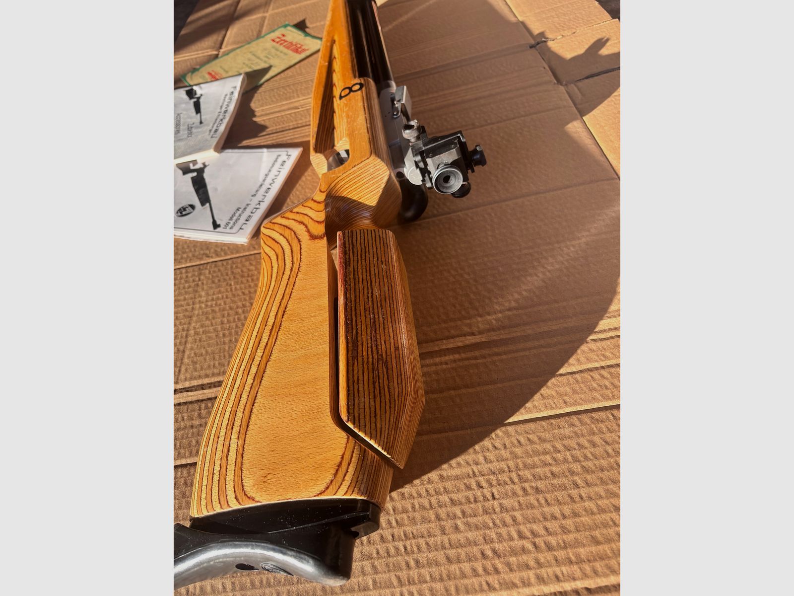 Fine work construction model 601 match air rifle/defective