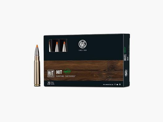 RWS 8×57 JS HIT 10.4g/160gr 20pcs