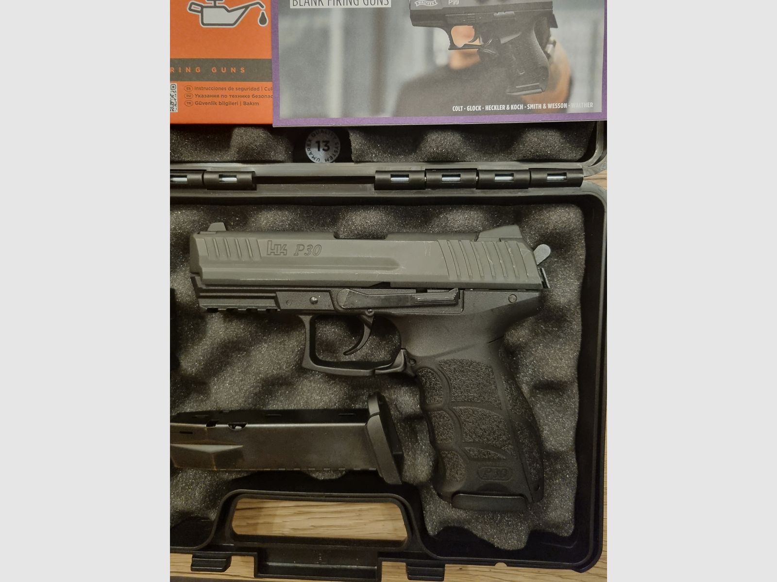 Heckler & Koch P30 9mm P.A.K.