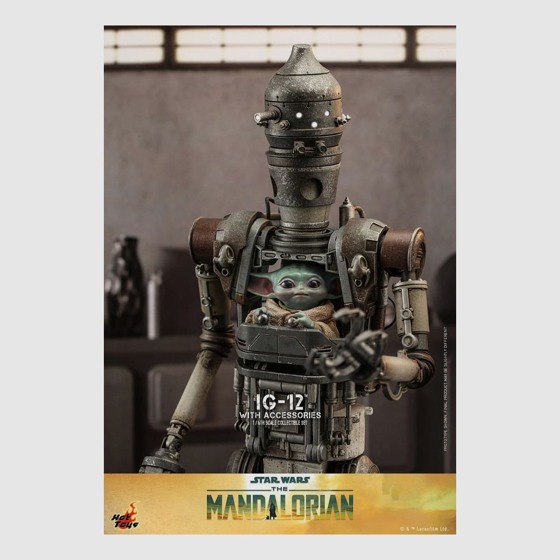 Star Wars: The Mandalorian Actionfigur 1/6 IG-12 mit Zubehör 36 cm | 43175