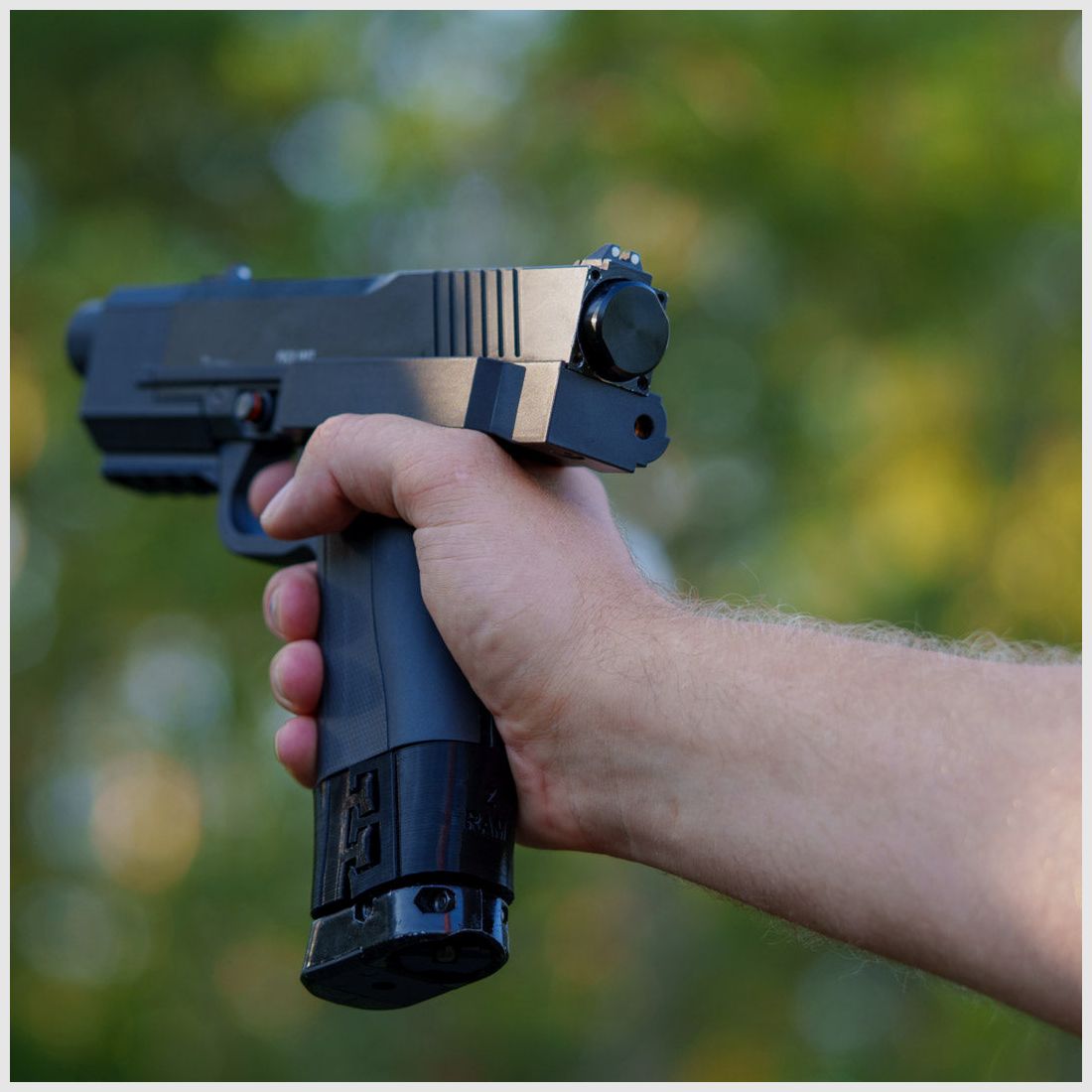 KOMBI | STEEL TUNING BARREL - Short + Cover + Expansion Cap | Co² KIT | FSC Pistol | 60J+