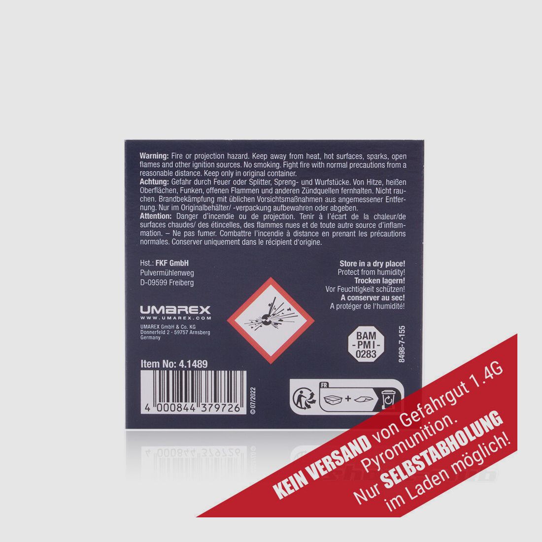 Walther Walther Notsignal Box - 25 Signalsterne - Kaliber 15mm