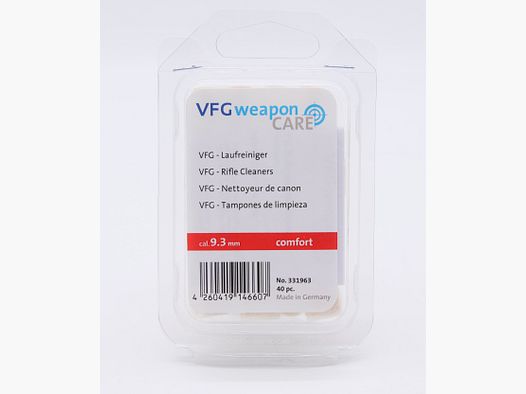VFG 331963 cal. 9,3 mm Laufreiniger für Büchsen Comfort 40 Stück