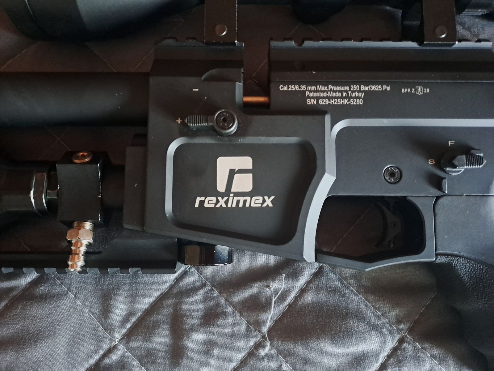 Reximex NYX 6.35mm air rifle