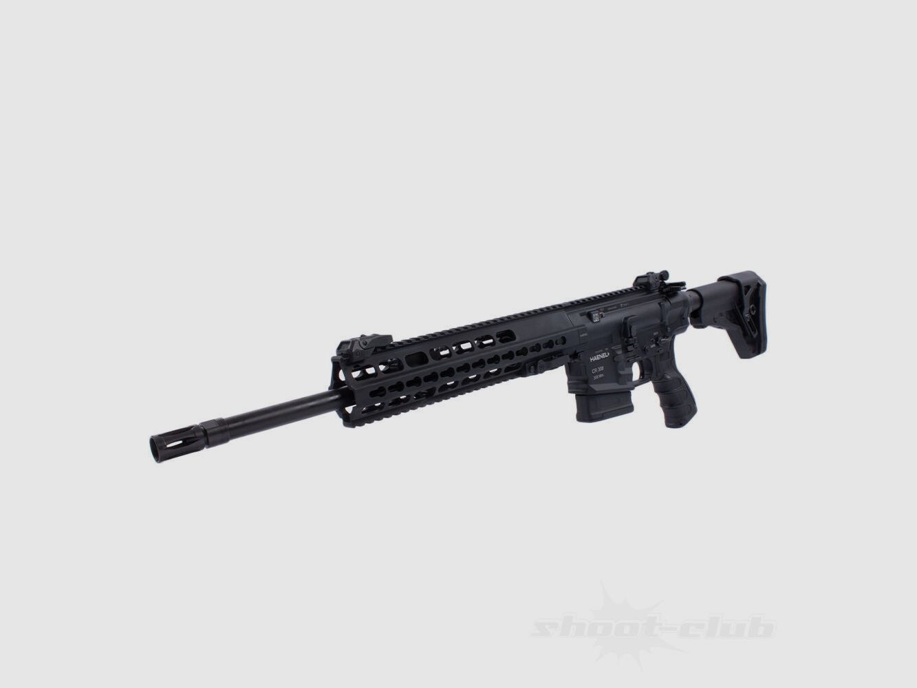 Haenel CR308 Selbstladebuechse 16,5 Zoll Matchabzug .308 Win - Schwarz