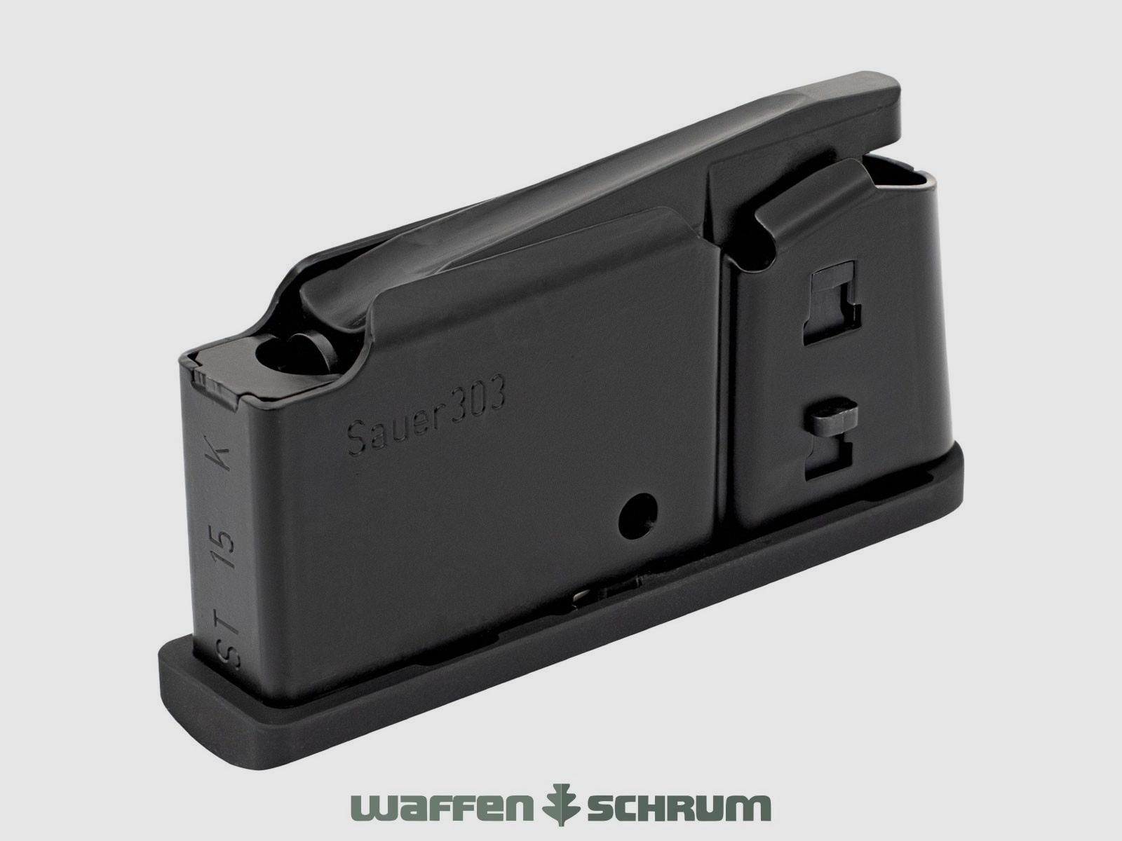 Sauer Magazine 303 - 2 shots - aluminum base .30-06Spring / 8x57JS