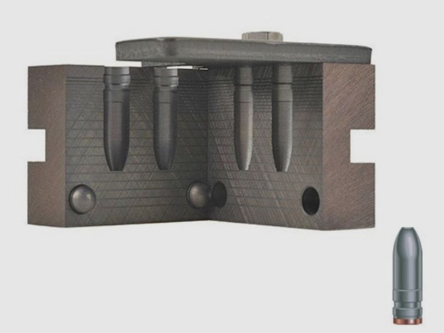 RCBS double casting mold .309 / 7.85 mm 165 gr / 10.7 g silhouette 308-165-SIL hollow point gas check .309