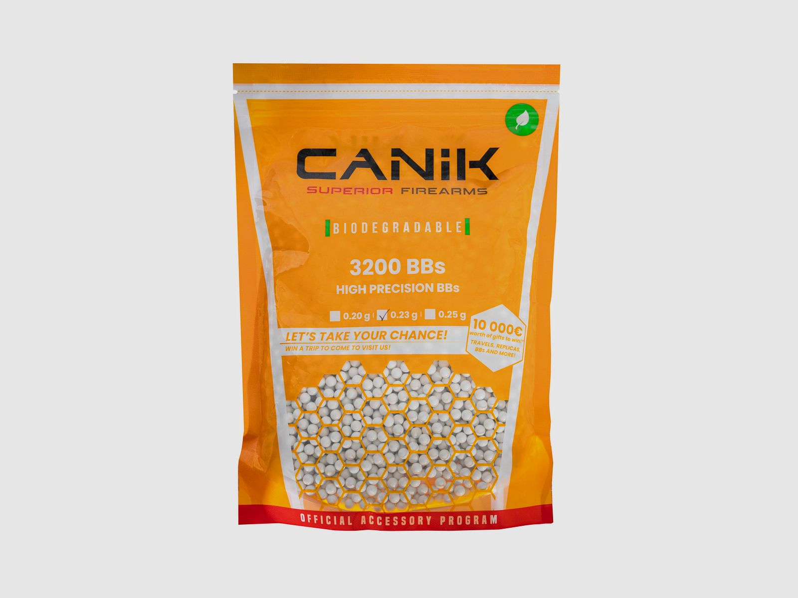 Canik 6mm BIO BBs Weiß 0,23 g 3.200 Stück