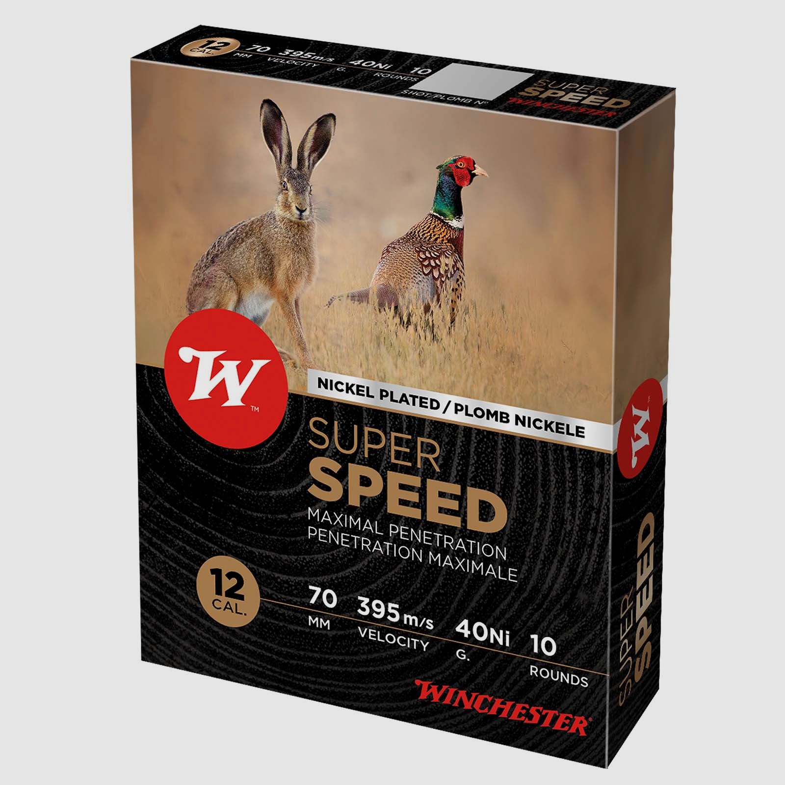 Winchester Super Speed .12/70 40g #6 (2,7mm) 10 cartuchos