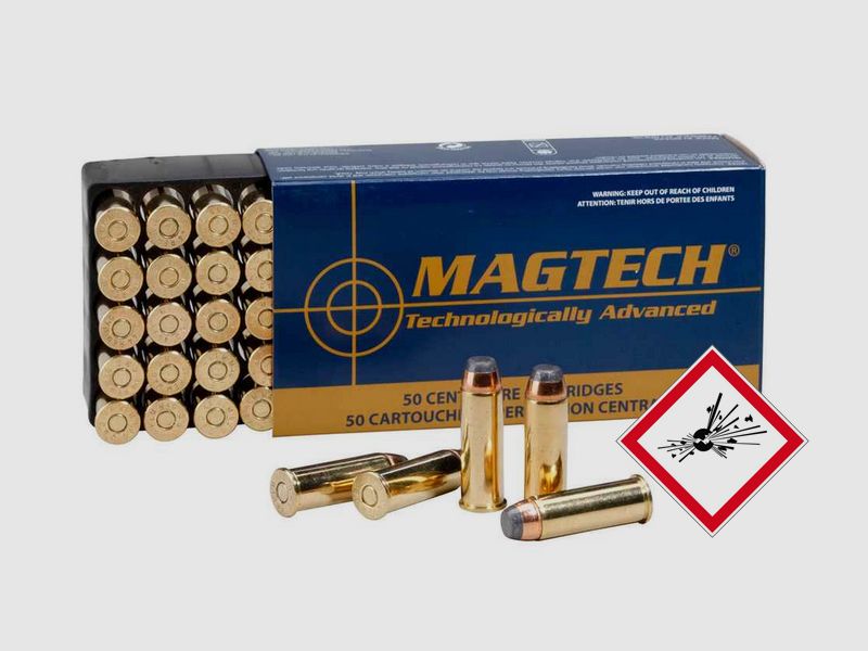 Magtech Revolverpatrone .44 Mag. SJSP 240grs