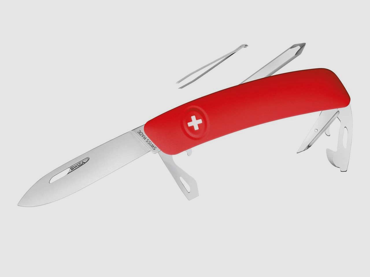 Swiza Klappmesser D04 Klingenlänge: 7,5cm - Stahl 440 Klingensperre