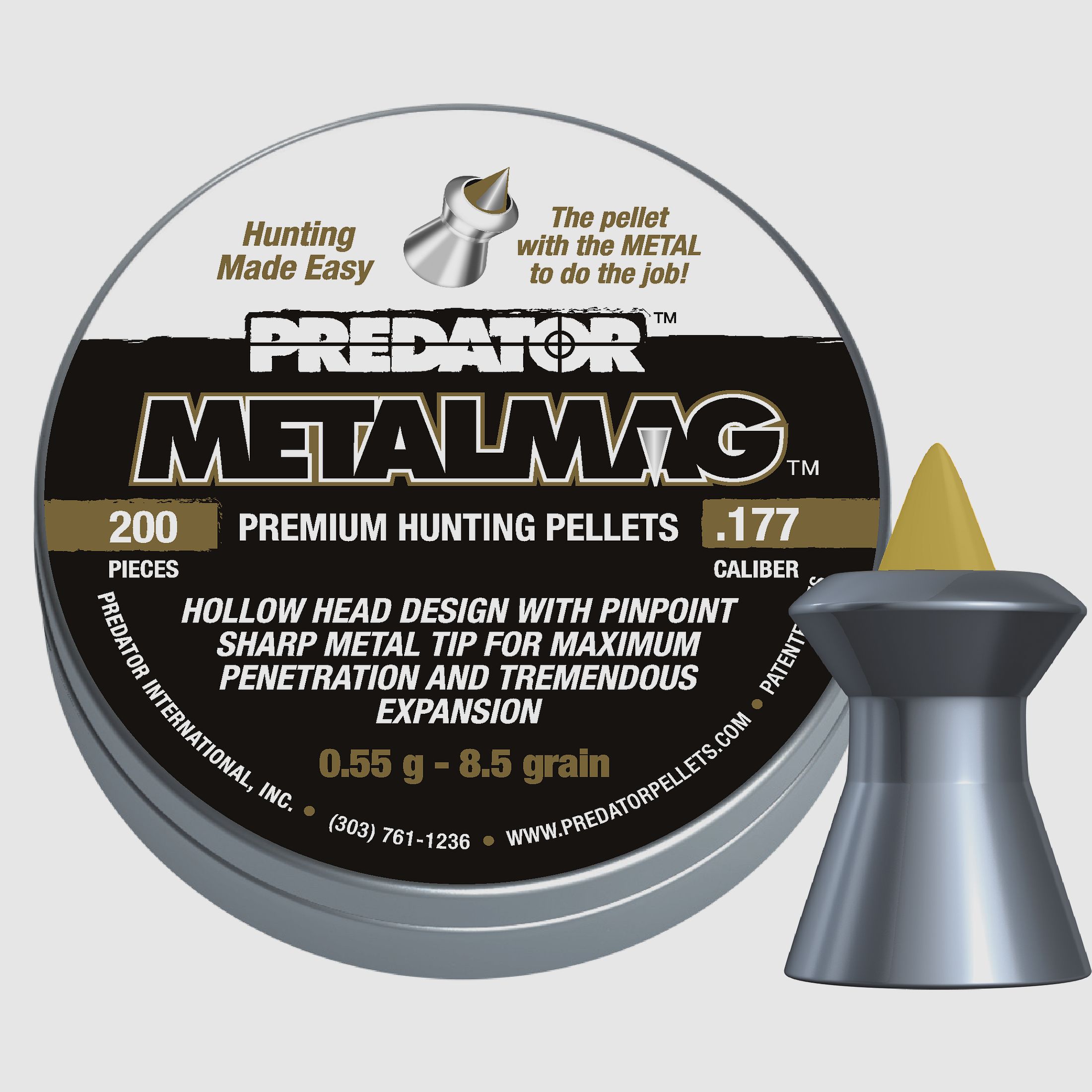 JSB Predator Metalmag, Kal. 4,5mm,