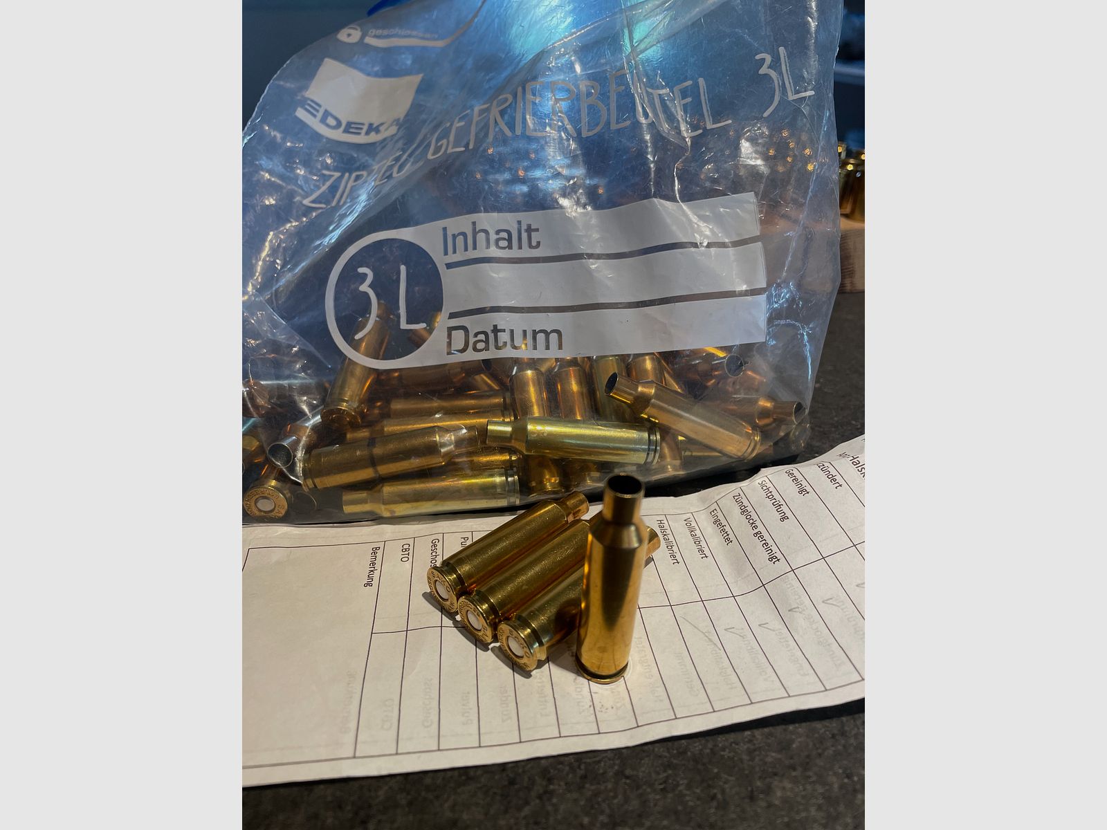 6.5 Creedmoor Hülsen – vollkalibriert, gereinigt & CCI-gezündert – Sako & Sellier&Bellot