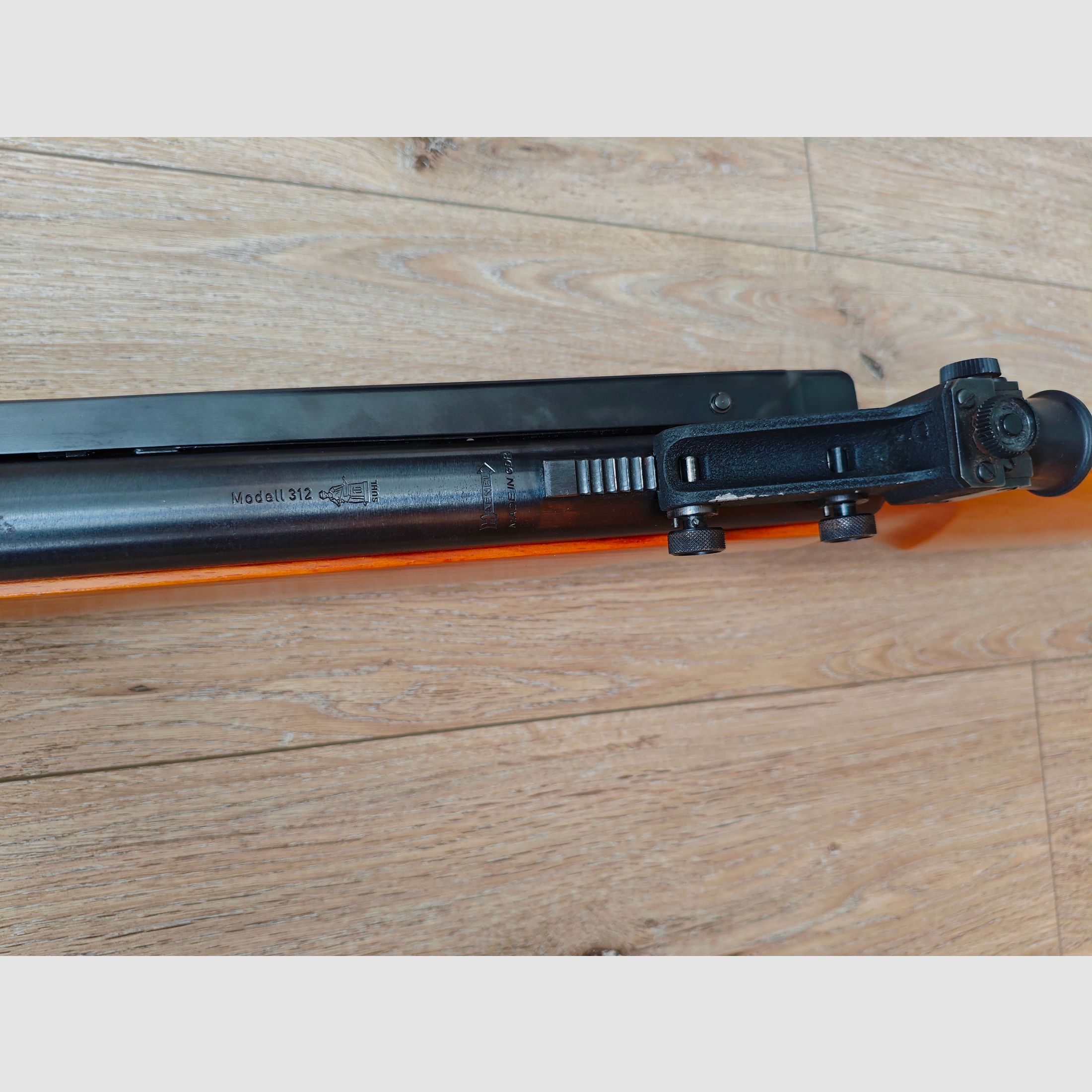 Haenel Model 312. - DDR Match- luchtgeweer