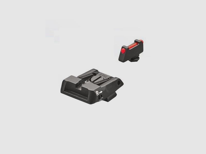SPS Carry Sight Black/Fiber Red Glock