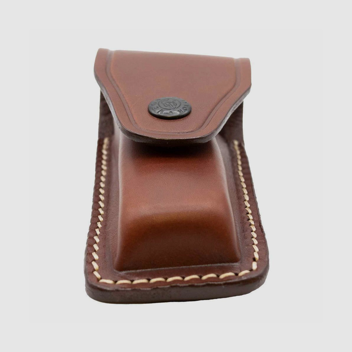 Magazinhalter aus Echleder Einreihig (9mm,10mm Auto,.40 S&W / 45 ACP) Braun