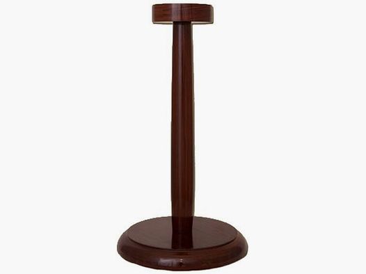 Supporto per timone in legno rosso-marrone