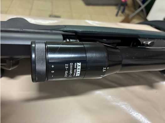 Zeiss Diavari Z 2,5-10x50, guida interna, montaggio Blaser a sella