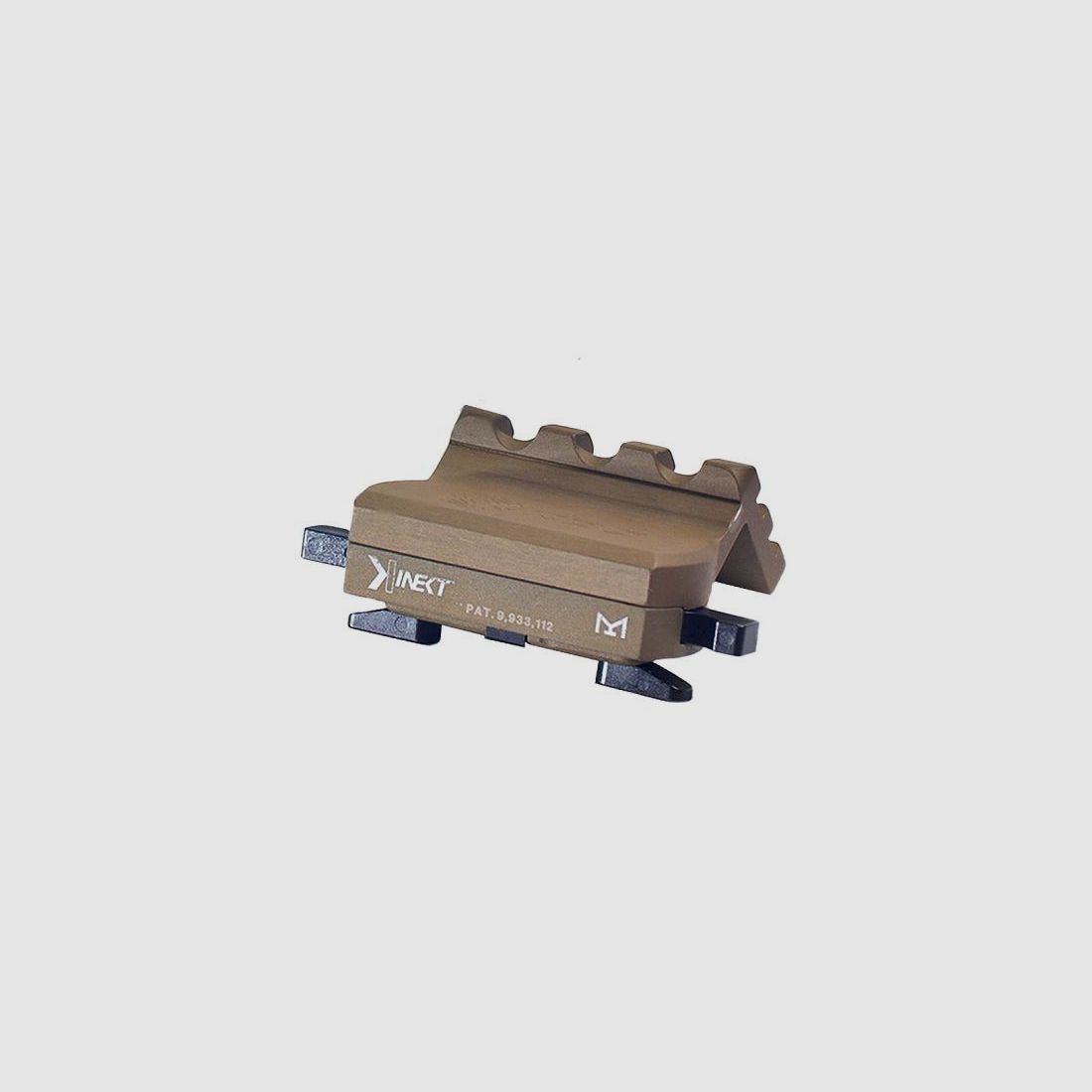 KDG Kinect M-LOK Offsetmontage mit Picatinny 3 Slots