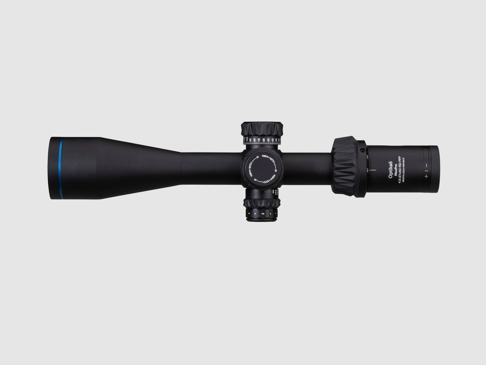Aussteller Meopta 2004791004 Zielfernrohr Optika6 4,5-27x50 RD FFP Absehen MRAD1 RD Reticle V418
