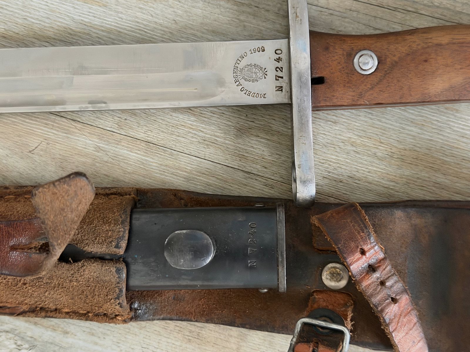 Bajonet Argentijn M 1909 Weyersberg Kirschbaum Solingen