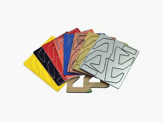 Alpha-X Tascheninlays, Farbe: Gelb