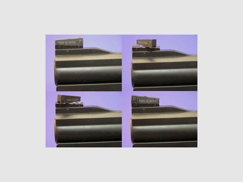 Centra rotary sight for Smith & Wesson revolver for pinning, 3.5mm