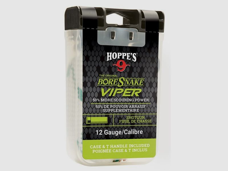 HOPPES BoreSnake Viper para escopeta calibre 410 con Den