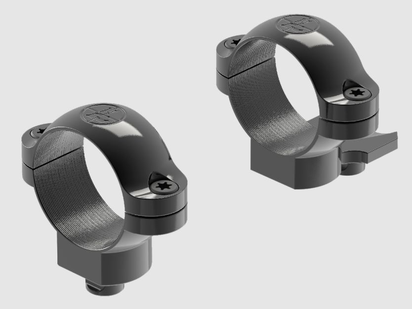 Qr Ring Leupold Medium Ext. Anillos 1 pulgada