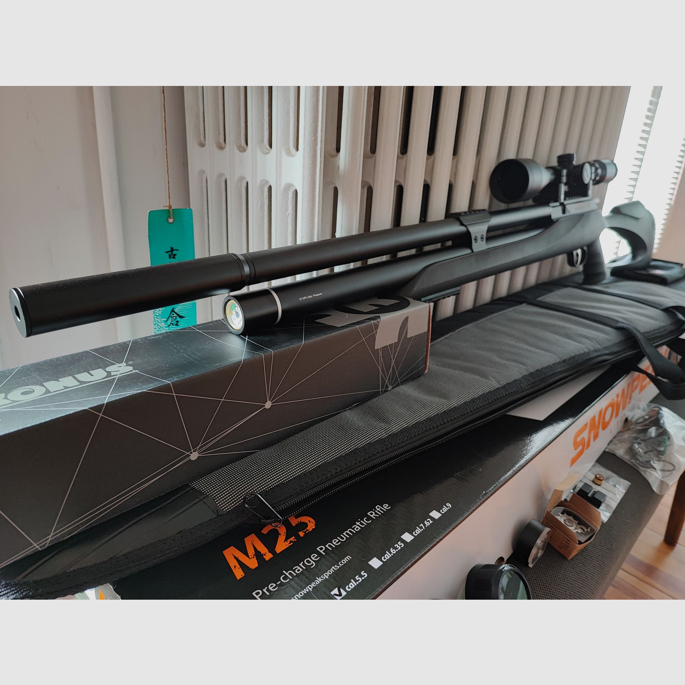 Carabine Snowpeak M25 PCP 19,9 Joule Kal. 5,5mm