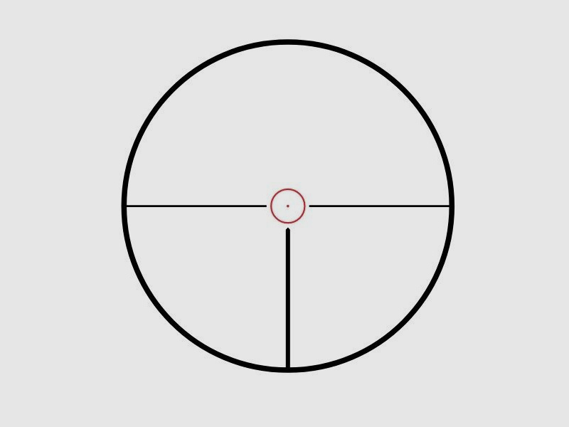 Hawke Frontier 30 1-6x24 Battue Abs.Circle Dot, 30mm Middle Tube