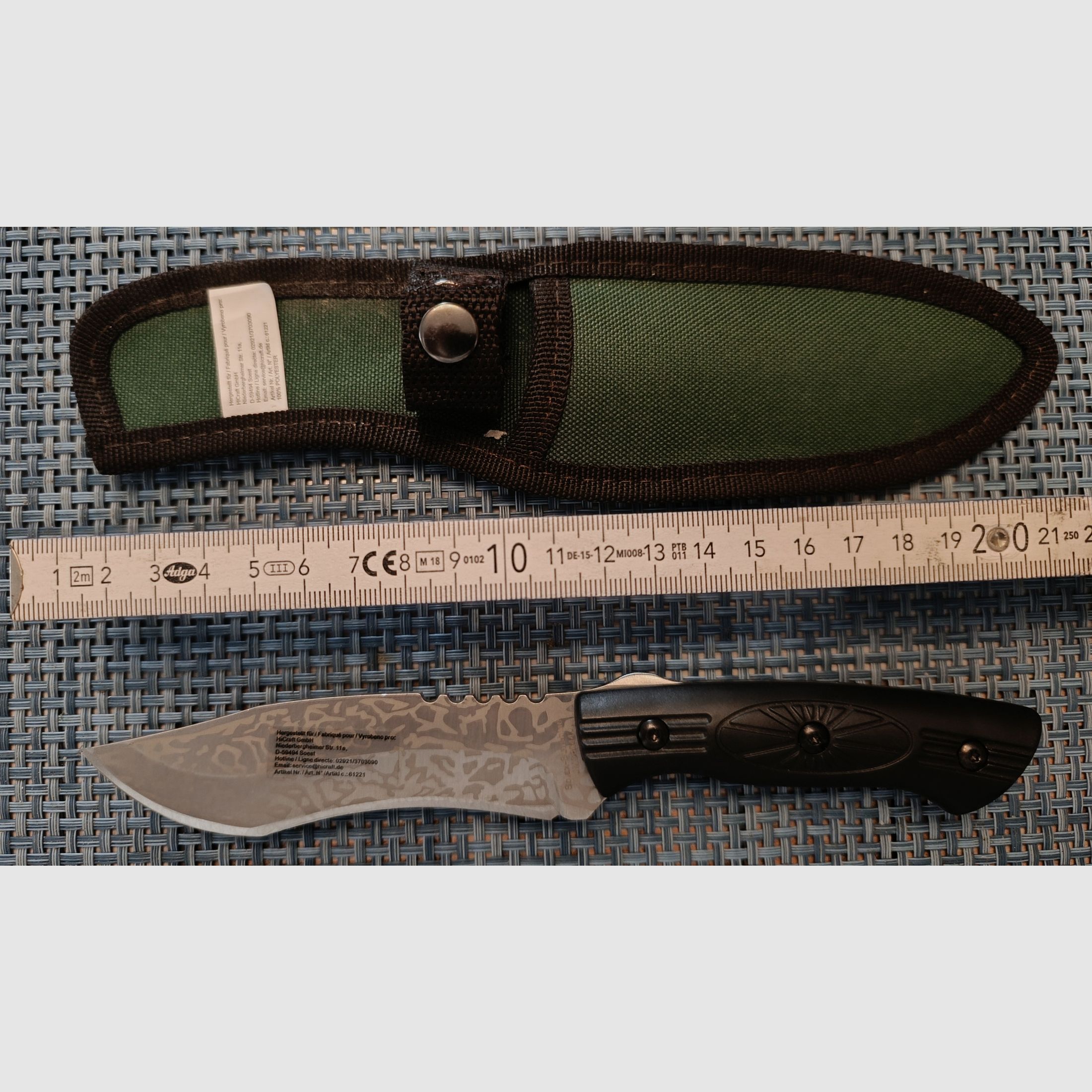Hunting Angler Bowie AllGear Fishing Knife