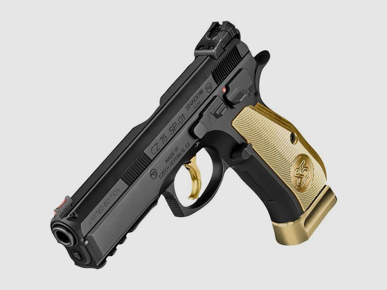 Ceská Zbrojovka CZ 75 SP-01 Shadow 9mm Luger Shadow 85° Anniversario Editione