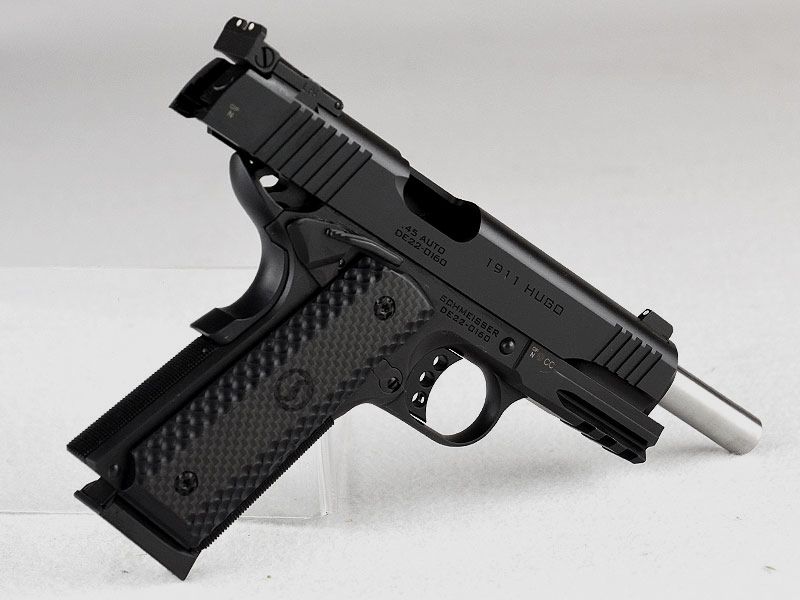 SCHMEISSER 1911 Hugo, Negro 5" 9 mm Luger