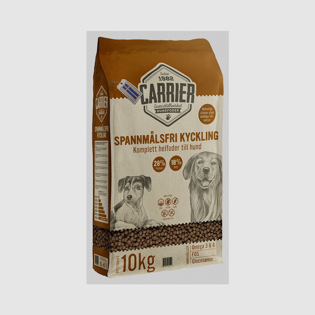Carrier Hundefutter Grain Free Chicken 10 kg