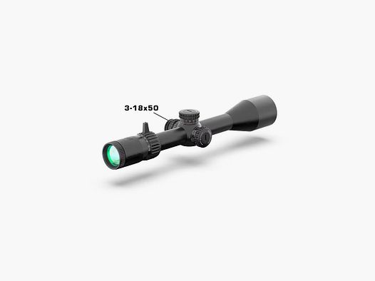 Swampfox Kentucky Long 3-18x50 FFP Präzisionszielfernrohr - RECCE MIL-Leuchtabsehen