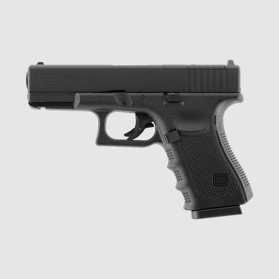 Glock 19 Gen4 MOS Airsoft Co2 Pistole NBB 6mm BB Schwarz
