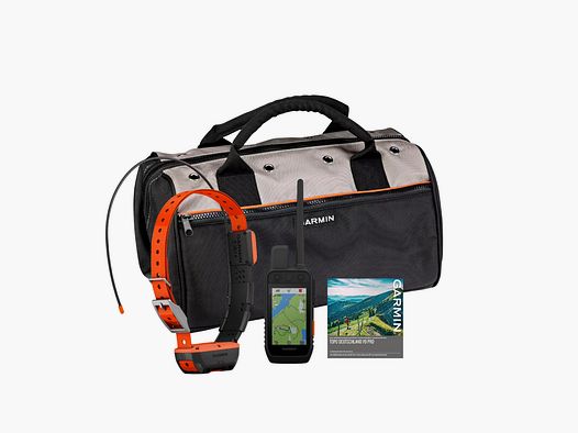 Garmin Dog Tracking Bundle: Garmin Alpha 300i K + T20 K + Topo Germany V9 Pro + Fieldbag