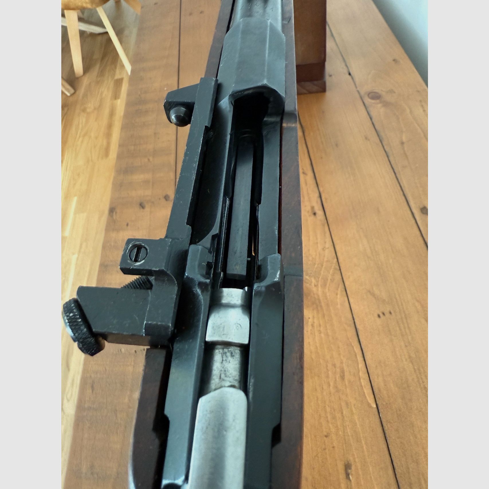 SAKO Mod. Mosin Nagant finlandés M39, año 1942, cal. 7,62x54R con rifle de francotirador ruso ZFR Sniper M 39