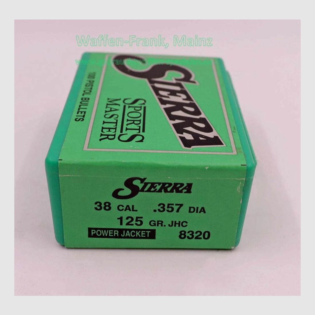 Sierra Bullets, Santa Fe FFW bullets .38 (.357)